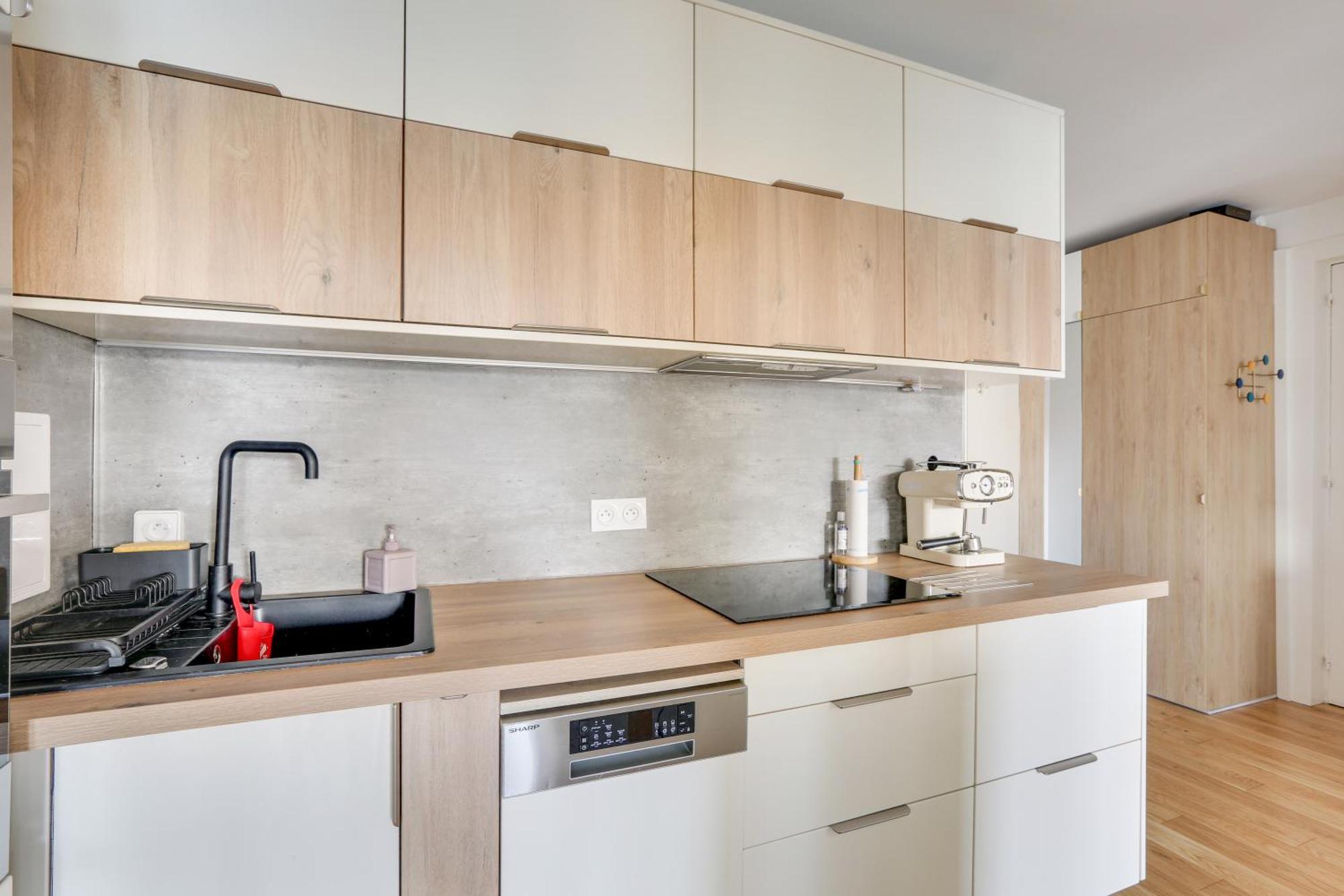 Paris Luxury Apartment 75M2 With Eiffel Tower View, 1 Min Metro, Parking Esterno foto