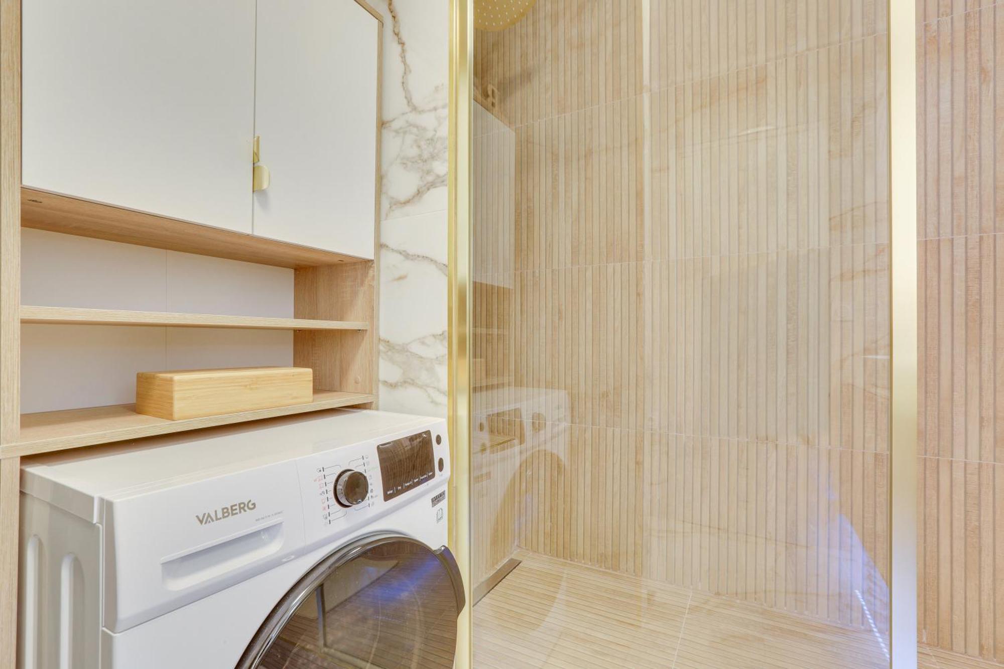 Paris Luxury Apartment 75M2 With Eiffel Tower View, 1 Min Metro, Parking Esterno foto